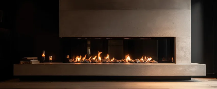 Gas Fireplace Ember Bed Design Services in Bothell West, Washington