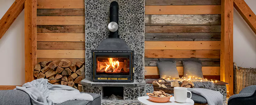 Thelin Hearth Products Direct Vent Gas Stove Fireplace Inspection in Bothell West, Washington